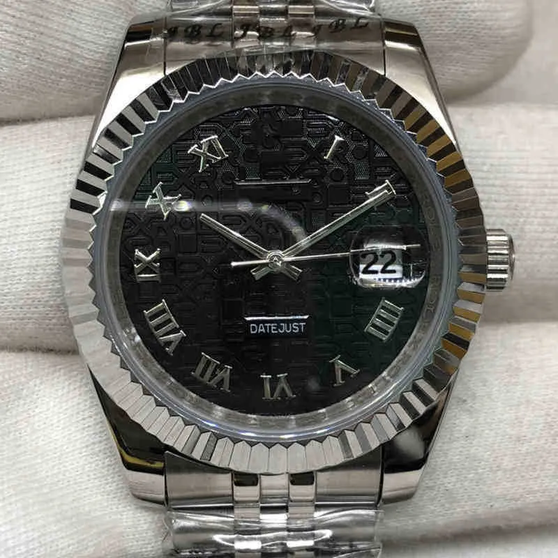 SUPERKLON Datejust DATUM Superclone Es Date Aaaaa Lyx Herr Mekanisk Klocka Automatisk Log Tand Vit Elektrisk Svart Bord