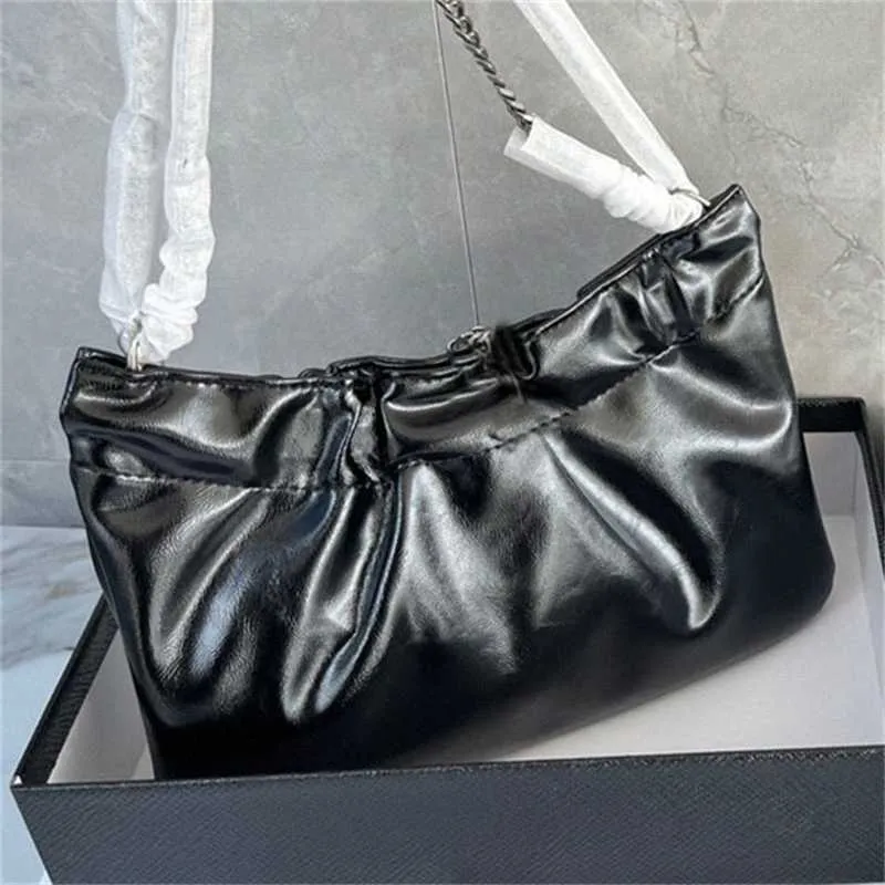 Designer-Damen-Nobo-Ketten-Umhängetasche, Leder-Handtasche, Umhängetasche, schwarze Taschen, 19sE#, schön