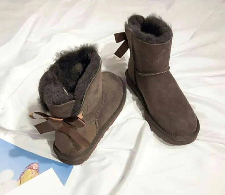 Designer Australia Boots Snow Boots Australian Classic Clear Mini Shoes Womens Winter Fur Furry Girls Ankle Boties Fsnow Half Knee Boots Fd