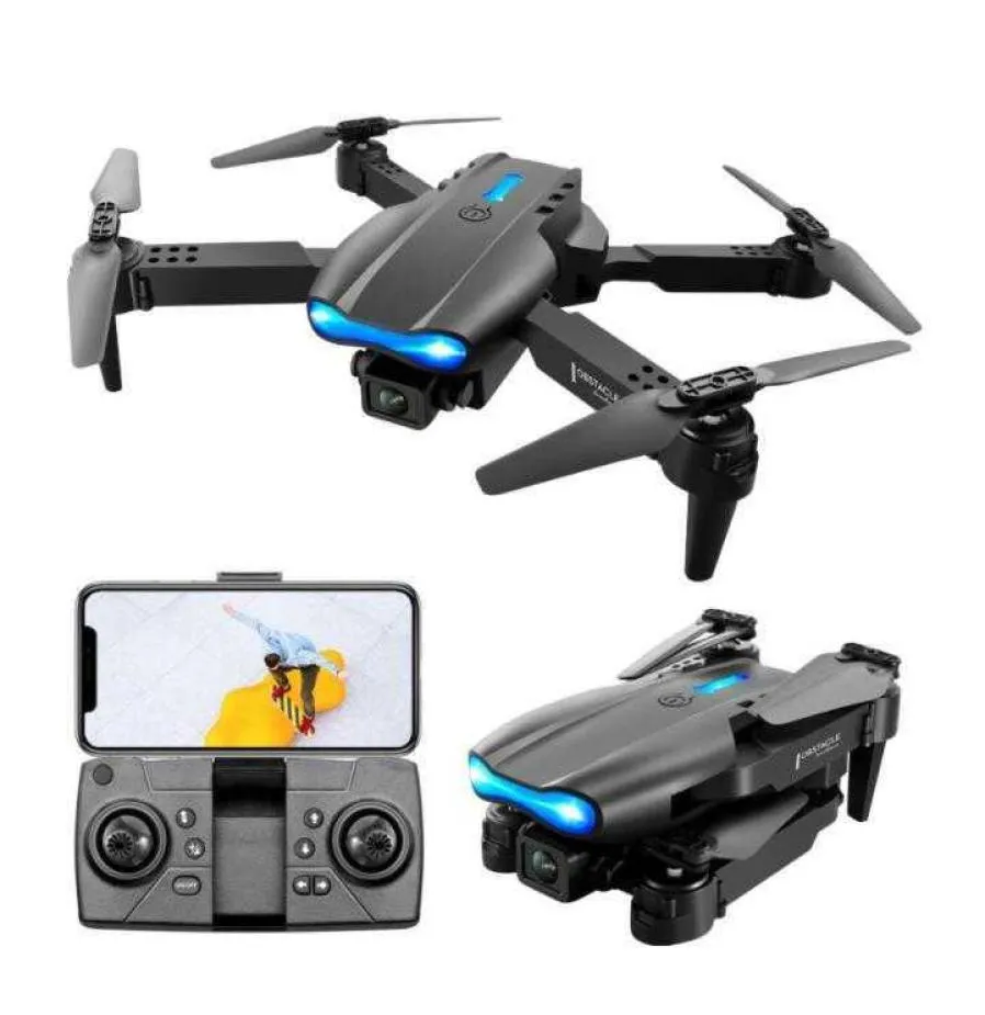 E99 Pro Drone Professional 4K HD Dual Camera Intelligent UAV Automatico Evitamento dell'ostacolo Piegabile Altezza mantiene Mini Quadcopter 204728440