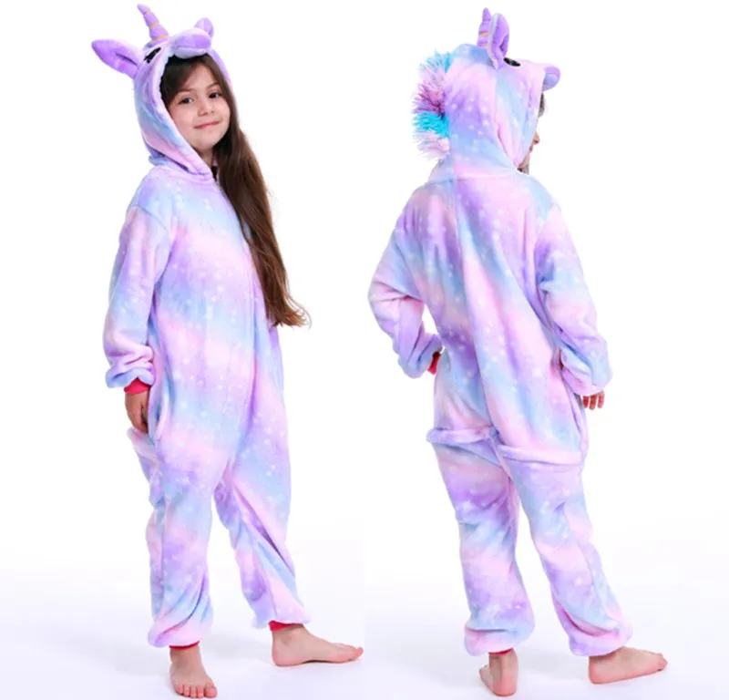 Pijamas Stitch Kigurumi Lion Onesies Para Niños Mono Niños Pijamas Invierno  Franela Ropa De Dormir Cálida Niños Niñas Animal Cosplay Disfraces X0901 De  9,56 €
