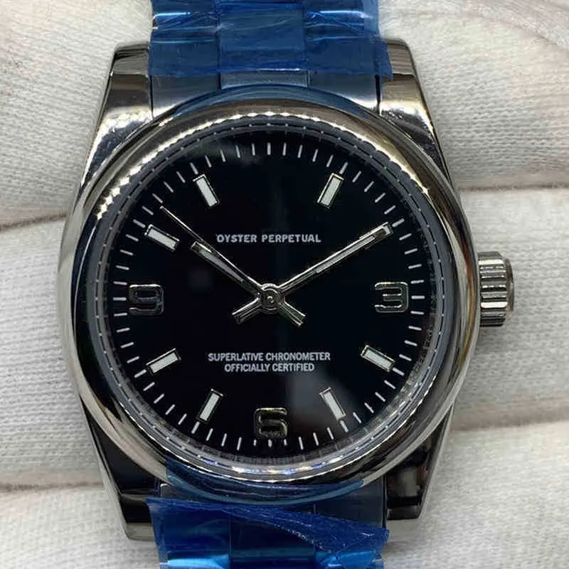 Superclone DateJust Tarih Süper Klon ES Tarih AAAAA Lüks Mens Mekanik Saat Otomatik Günlüğü 369 Siyah Tablo