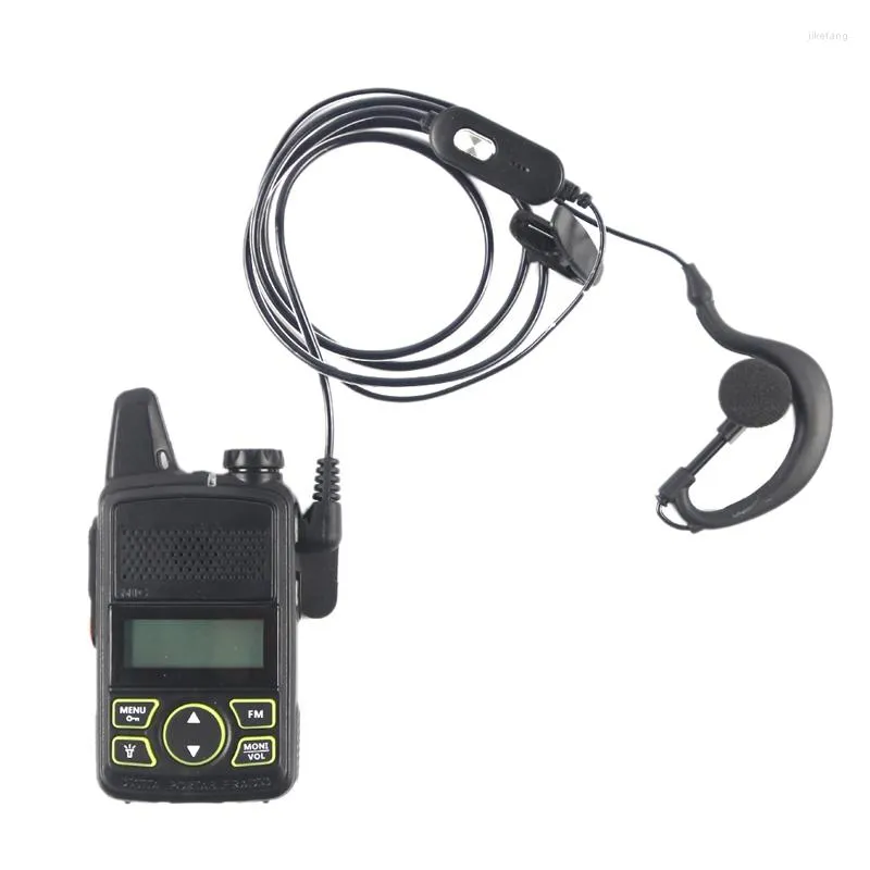 Walkie Talkie Mini UHF 400-470MHz för Baofeng BF-T1 Portable EU Plug