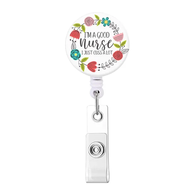 Retractable Key Chain Phone Holder For Doctors, Nurses, And
