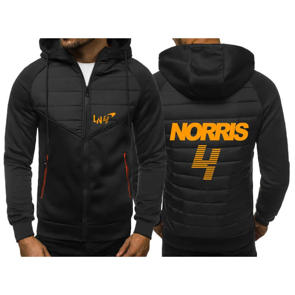 03Im sudaderas con capucha masculina sudaderas F1 McLaren Team Fans de carreras 2022 Men's Lando Norris New Spring Autumn Autumno