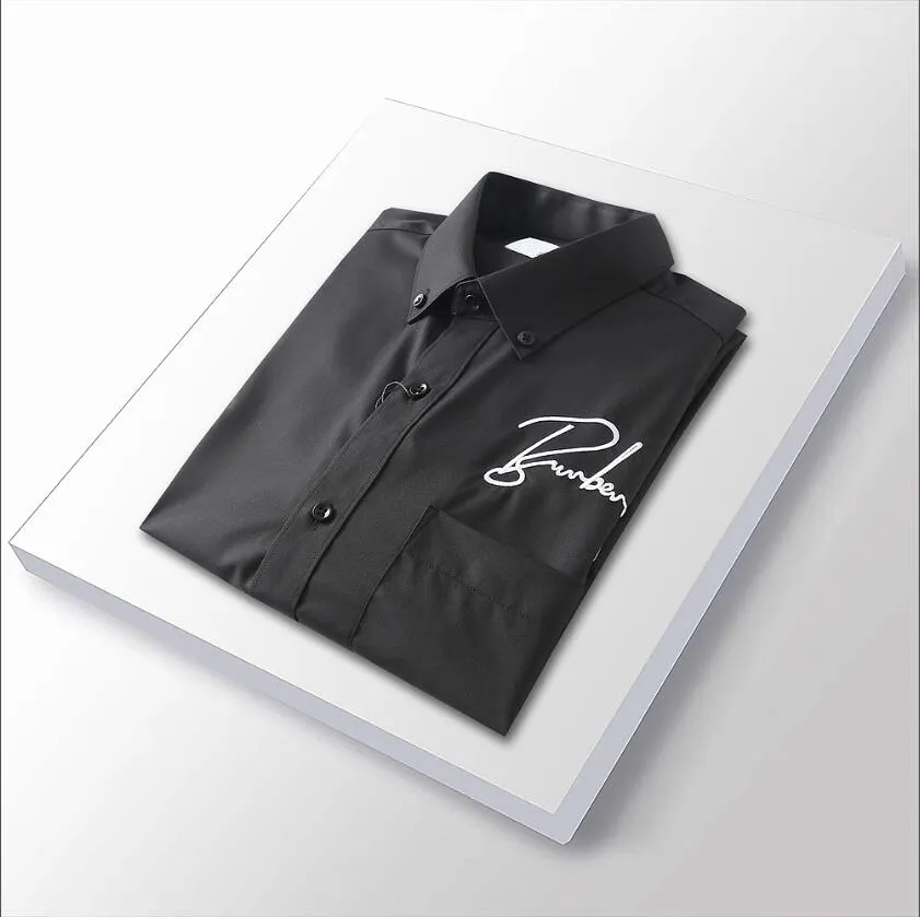 2023 Luxury Designer Mens Shirts Fashion Casual Business Social And
