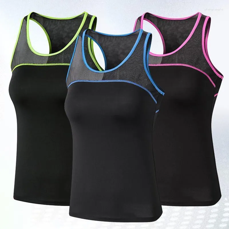Equipo de yoga Camiseta de regata atlética y transpirable para mujer para ejercicio Fitness Sports Race XXL 2022