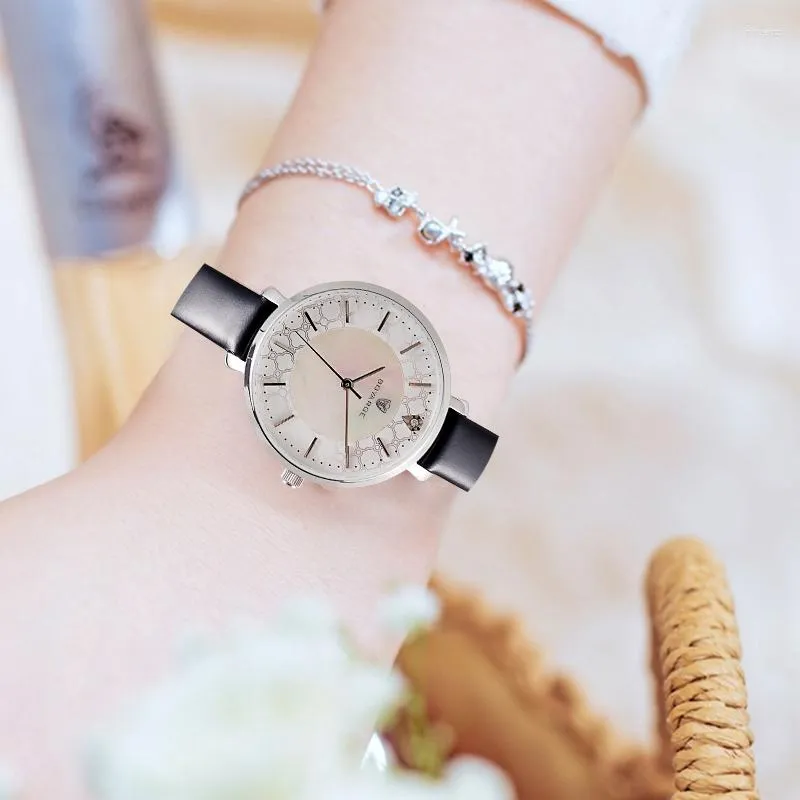 Wristwatches BOYARG Ladies Quartz Watch Japanese Movement Simple Fashion Waterproof Strap Confession Valentine's Day Gift