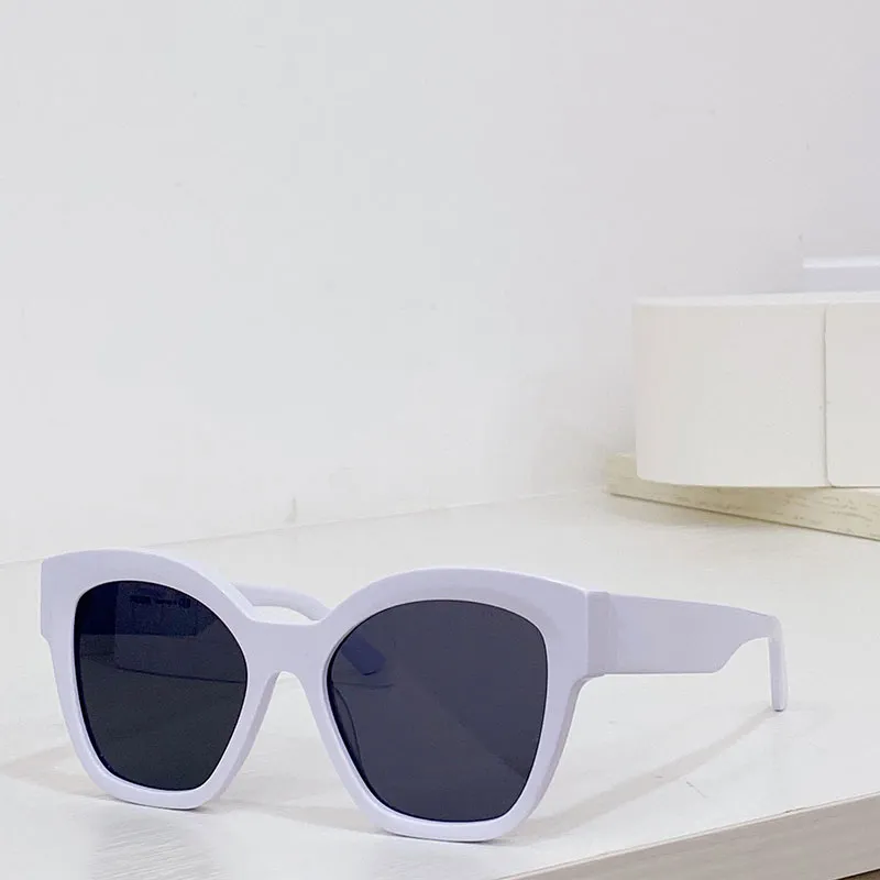 Designer heren en dames zonnebrillen nieuwe mode 17zs cat eye bord frame populaire eenvoudige stijl allemaal gaan met outdoor UV400 warme zonnebril
