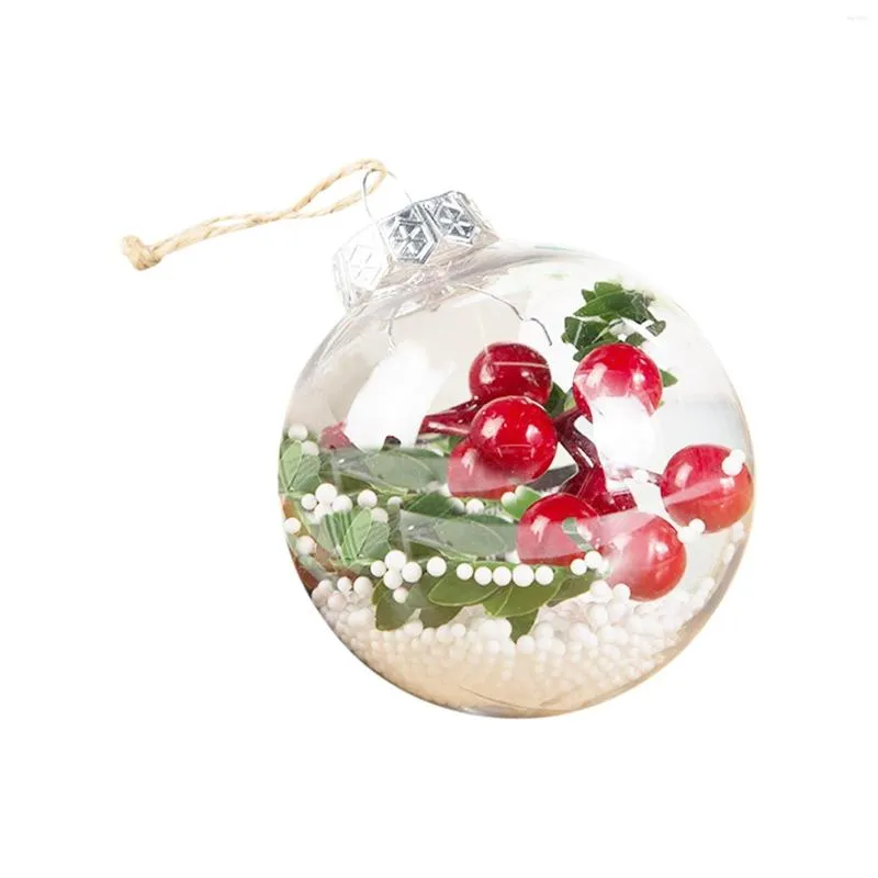 Kerstdecoraties Xmas Tree Crystal Ball Decoratie Merry For Home 2022 Navidad Geschenk ornamenten Jaar