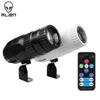 ALIEN 15W RGBW LED Pinspot Beam Spotlights Light DJ Disco Party Holiday Dance Bar Xmas Stage Lighting Effect with Remote Control