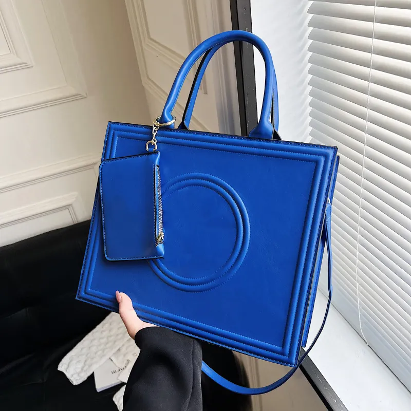 2022 New Single Solid Color Shoulder Bag Stylish Cross Body Bags Large