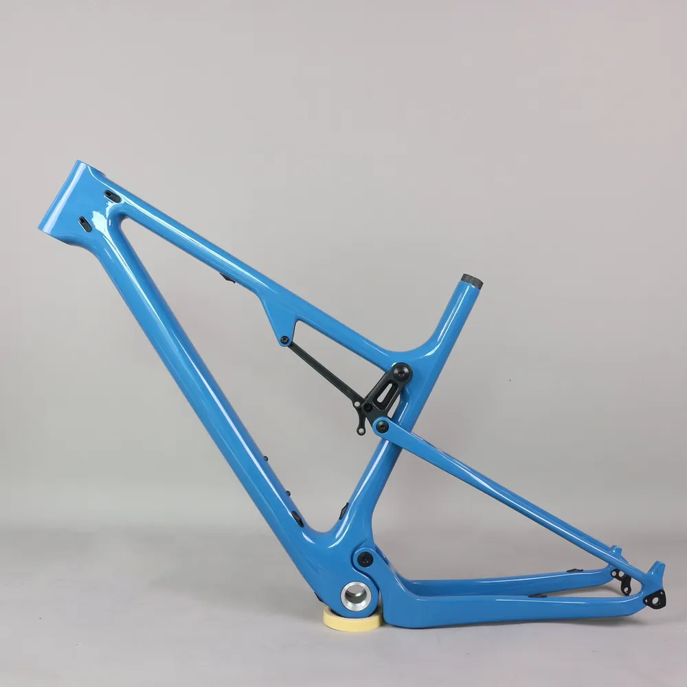 Volledige ophanging XC Mountain Bike Frame FM078 29er Boost Carbon Fiber Thru Axle of QR BSA BODEM BACKET TRIVEN 100 MM