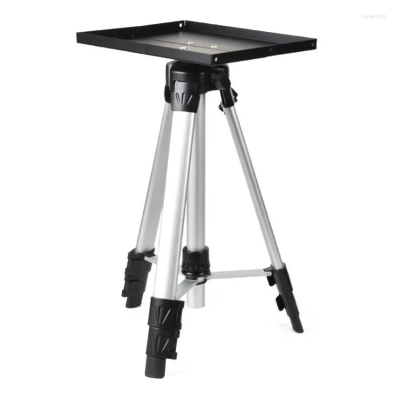 Tripods 83XC Adjustable Multi-Function Foldable Stand Anti-slip Aluminum Stable Projector Portable Tray Tripod Durable Mounts