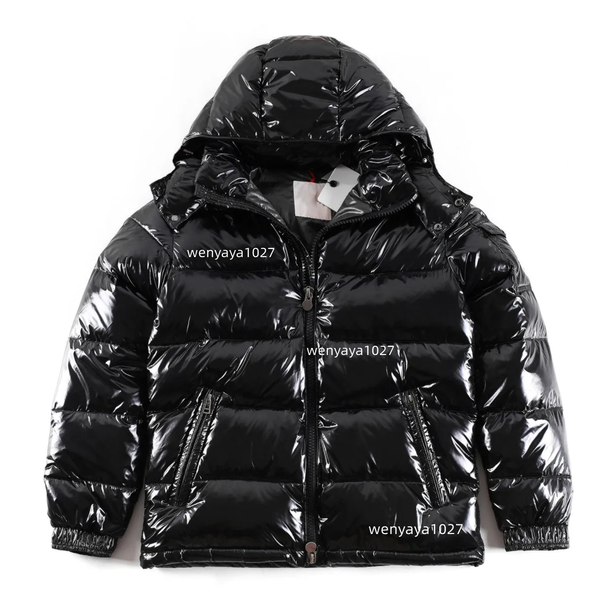 Doudoune homme parkas noir purffer manteaux à capuche qualité casual doudoune homme plume outwear garder au chaud épais double fermeture éclair blanc canard duvet badge de remplissage