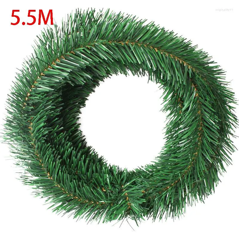 Christmas Decorations Festive Party Rattan DIY Decoration Cane Garland Straw Strips Supplies For Home