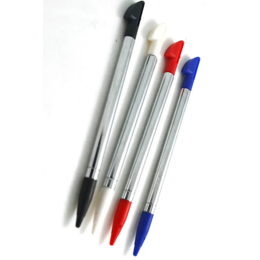 Retractable Metal Stylus Touch Screen Pen Extendable Styluses Pens For 3DS LL XL Game Console