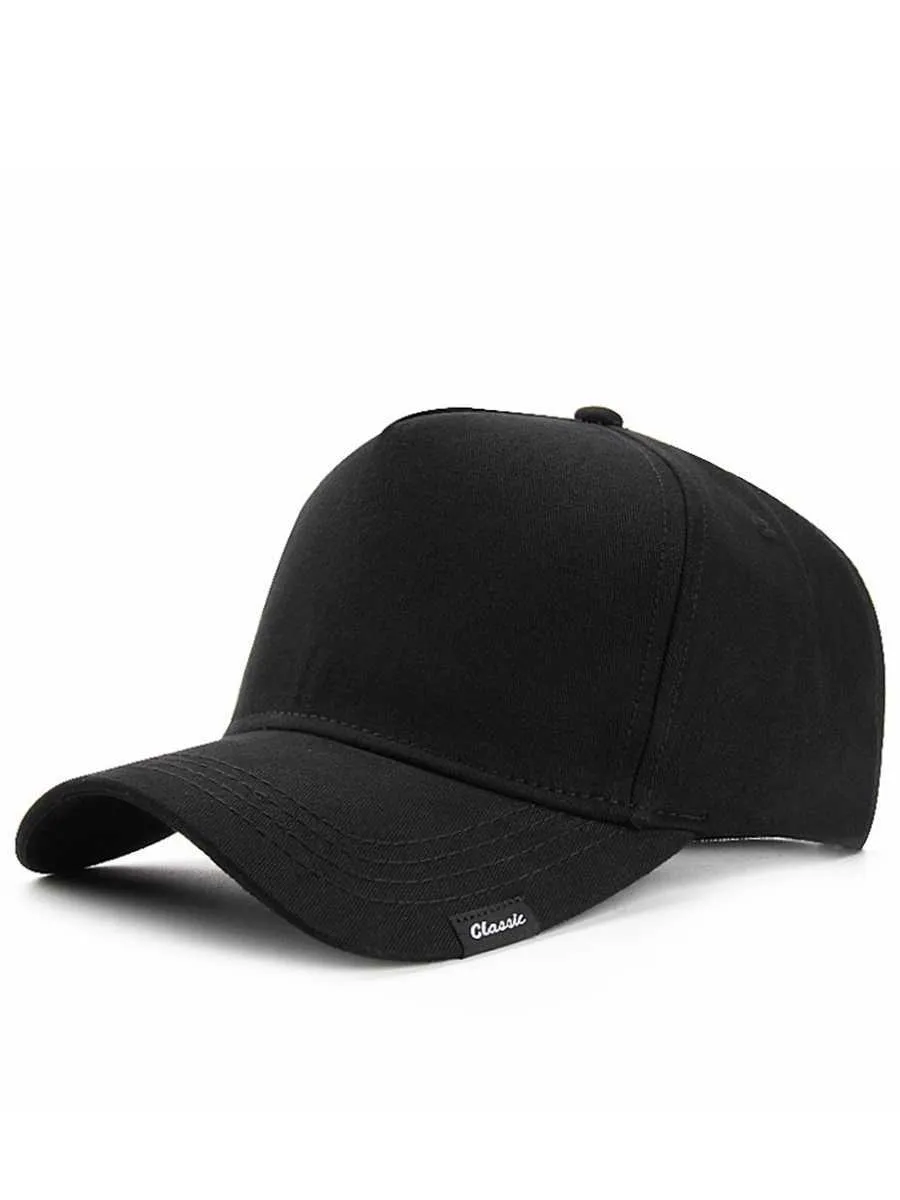 Snapbacks Man Hard Top крупная спортивная крышка мужчина негабаритная хлопковая шляпа для взрослого плюс полиэстер сухой быстрый бейсбол 56-60 см 60-65 см L221028