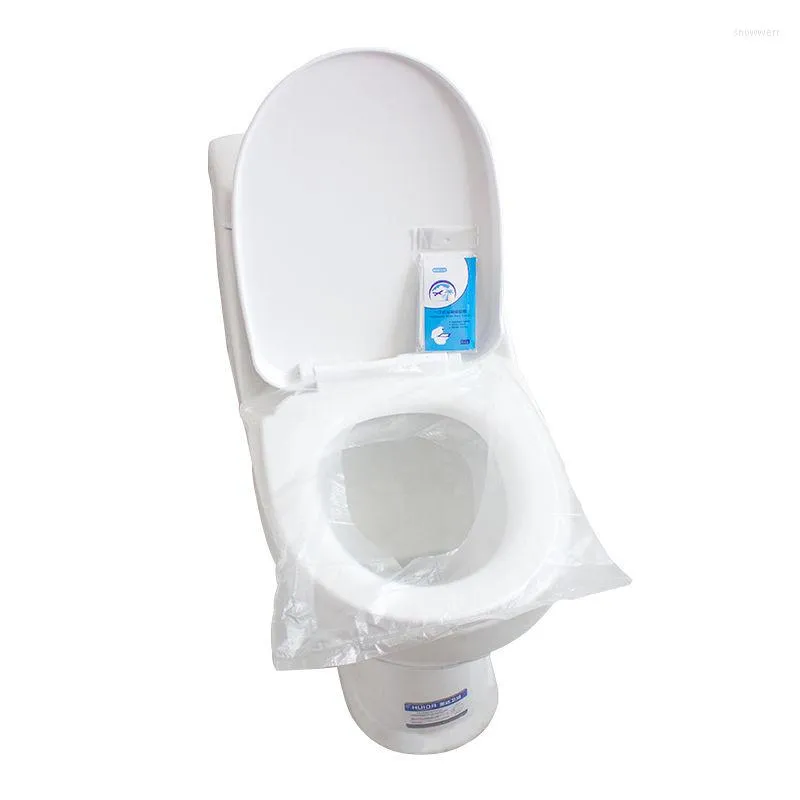 Toilet Seat Covers Mat Set Disposable Thickened Waterproof Cover El Sterilizing Household Plastic Cushion Paper