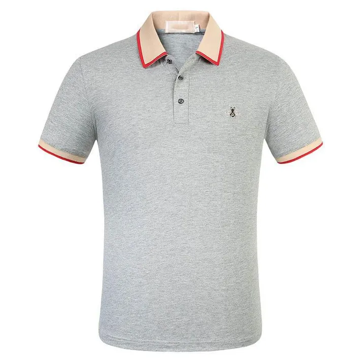 Летняя модная мужская рубашка поло Rogue Rogue Print Print с коротким рукавом качественный бренд пара хлопковая повседневная футболка 4 цвета размер M-3XL