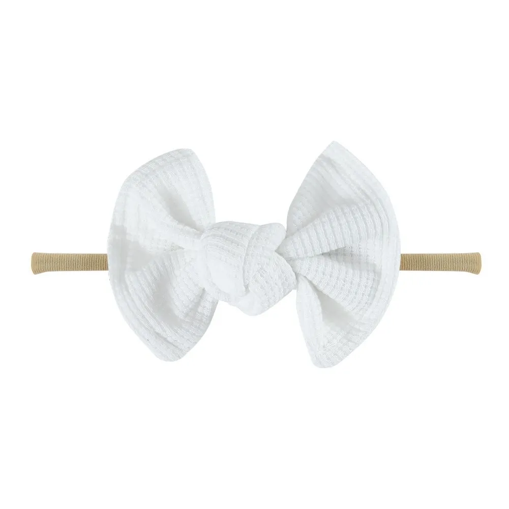 Infantile bébé filles nœud papillon bandeau enfants couleur bonbon arc bandeau enfants Bandanas bandeau enfant cheveux accessoires