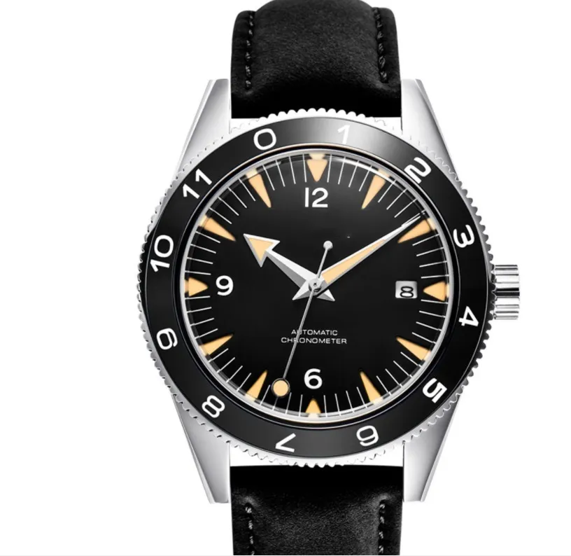 2022 100 Waterproof Mens 41mm Sapphire Ceramic Bezel Male Mechanical Clock Diver Sports Automatic Wristwatch