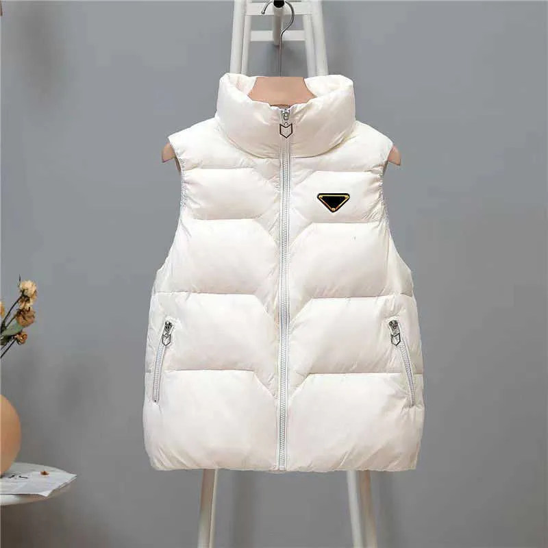 Womens Down Parkas Puffer Vest Jacket Kvinna Jackor ärmlös kappdesigner Spring Autumn Outwears Coats Windbreaker S-2XL