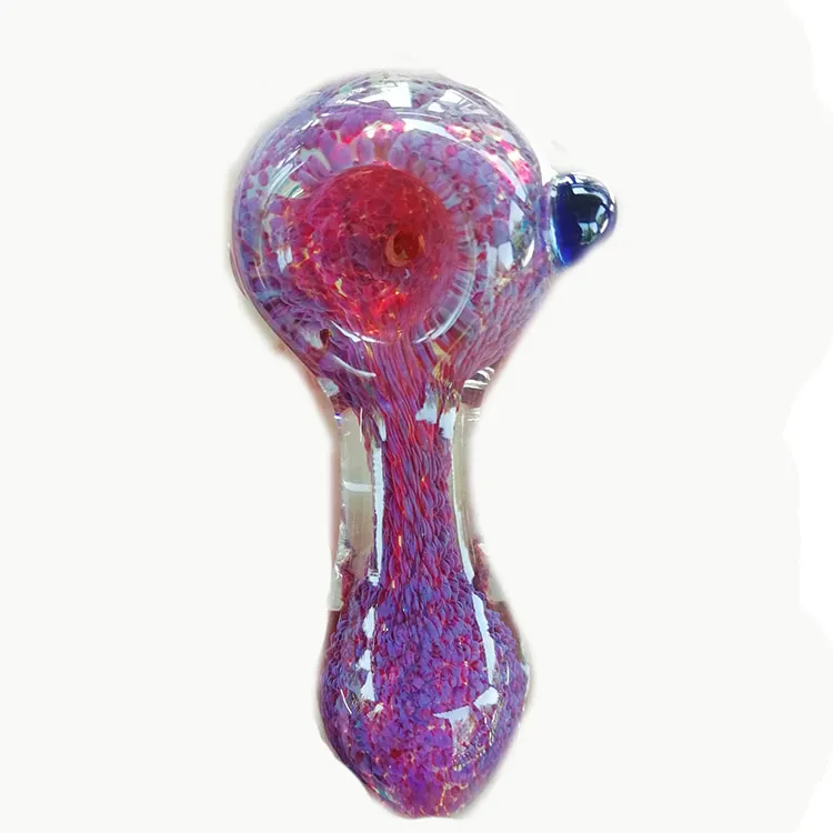 2023New 3D Vision Glass Smoking Pipes Hand Pipe Tobacco Burner Herb Rig 3inch Length