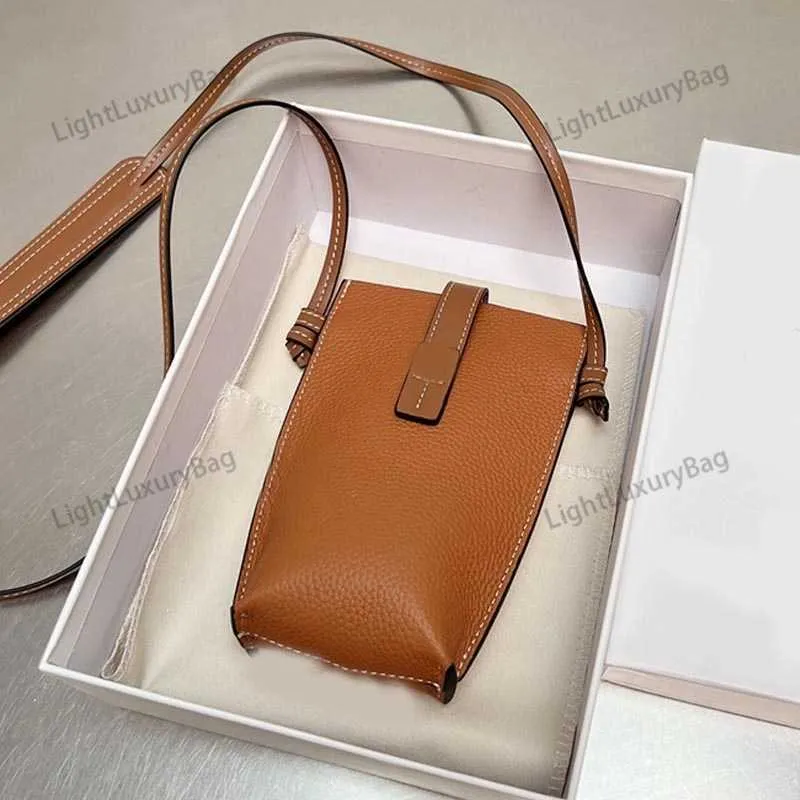 Bolsa de telefone móvel designer bolsa de telefone de couro para mulheres clássico famoso marca fashion221030