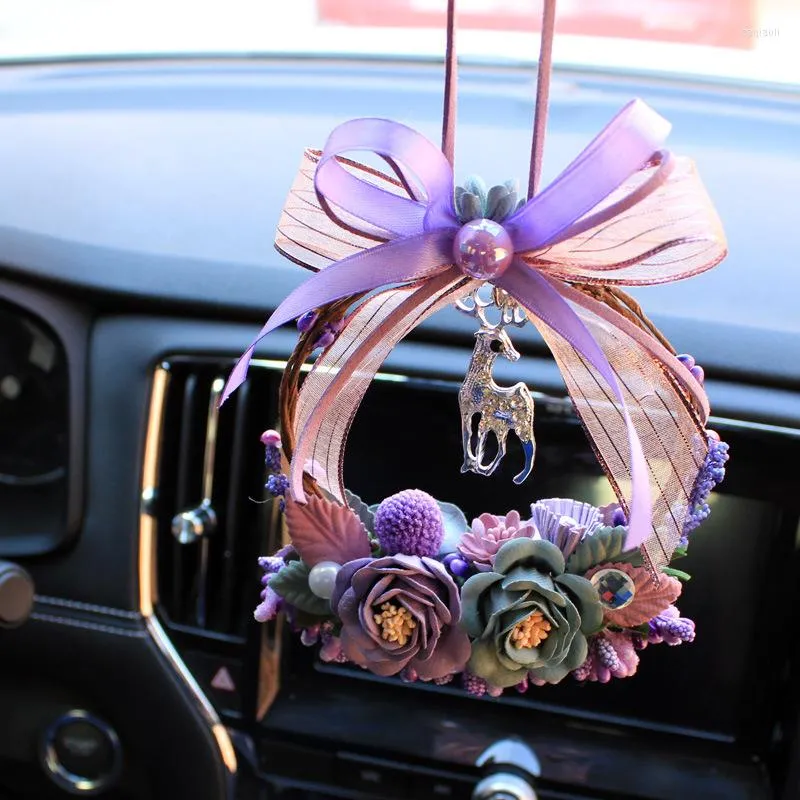 Décorations d'intérieur Voiture Pendentif God-speed Roses Hang In The Deer Hanging Decoration