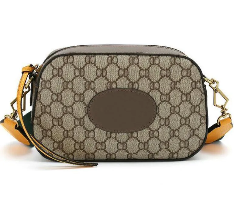 designer Crossbody-väska tiger Messenger-väskor Handväska för kvinnor varumärke Handväska Lyx Beige Canvas Handväskor Läder Clutch Mode Cross Body axelväska