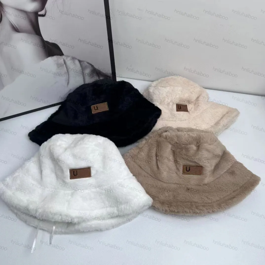 Chapéus peludos da moda Caps de beanie feminino de homens femininos