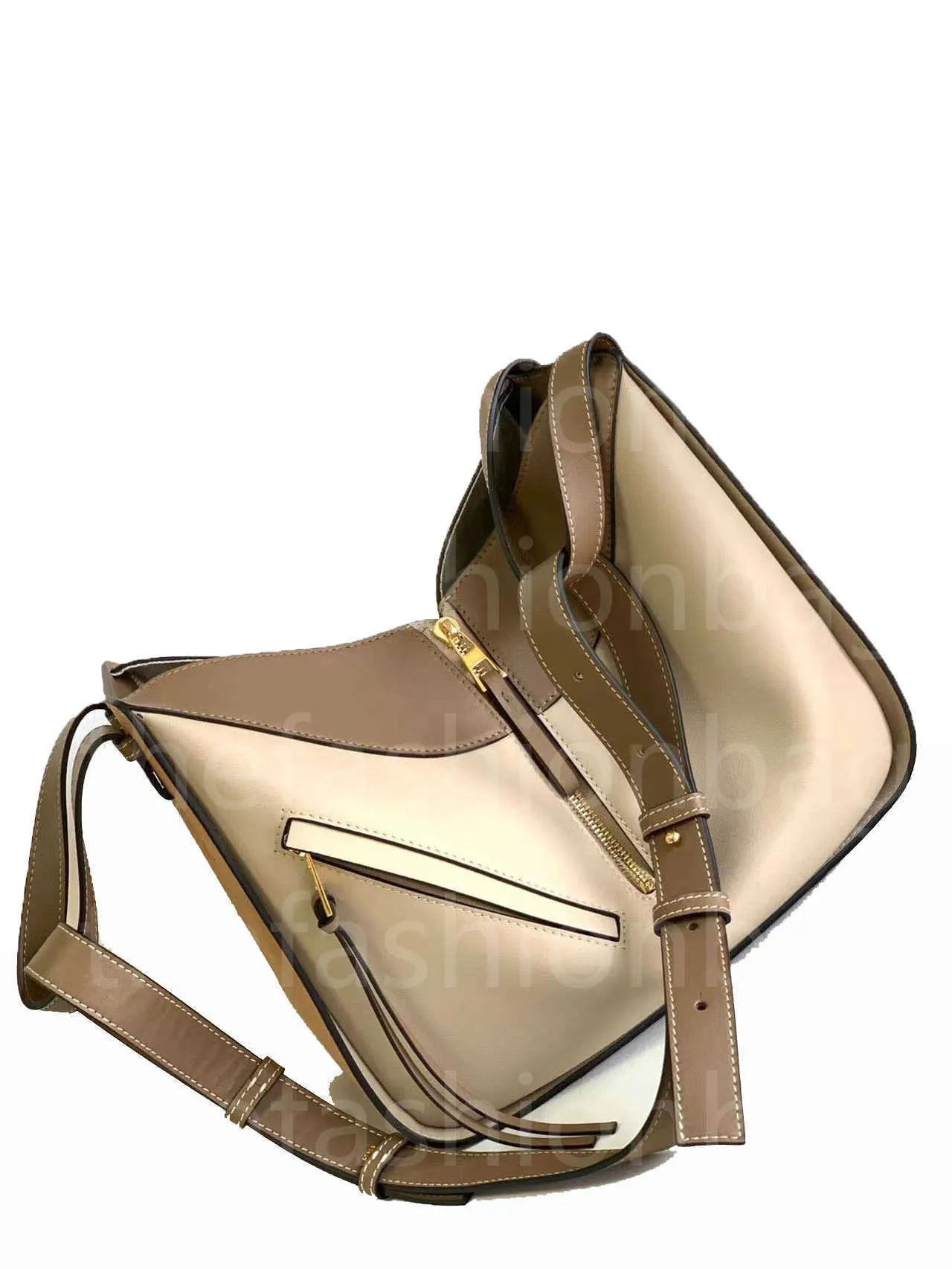 Torby na zakupy Nowa moda kreatywna hamak luksusowa marka Mothers Hand Bag High Qualigenuneuine Skórzowa torba na ramię