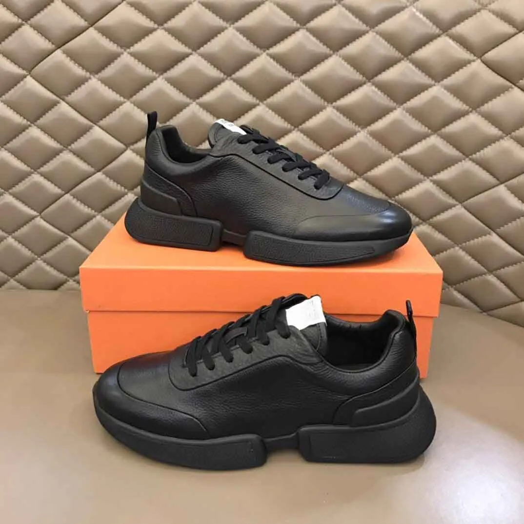 23F/W Drift Men Sneakers Shoes White Black Grey Calfskin Nappa Leather Trainers Technical Light Sole Athletic Couple Runner Sports EU38-46 With Box