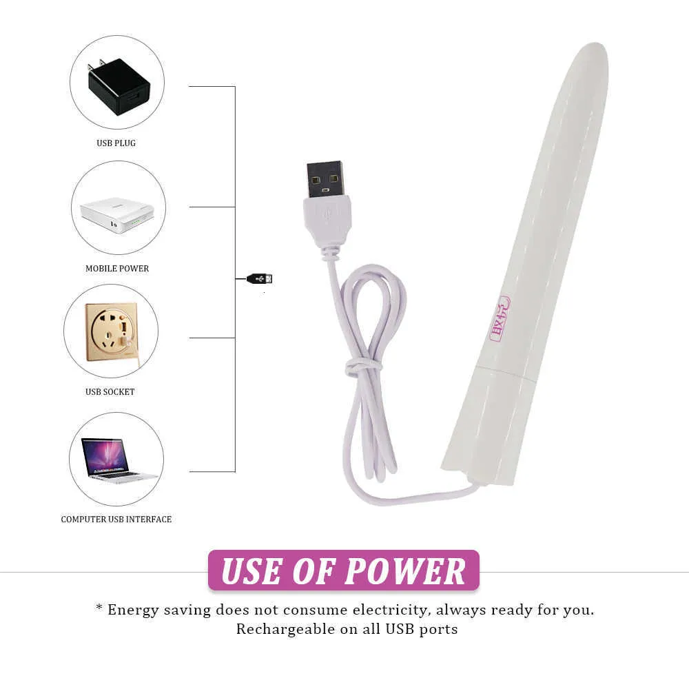 Electric Massagers Vibrating Spear Exvoid Smart Usb Heating Rod Bar