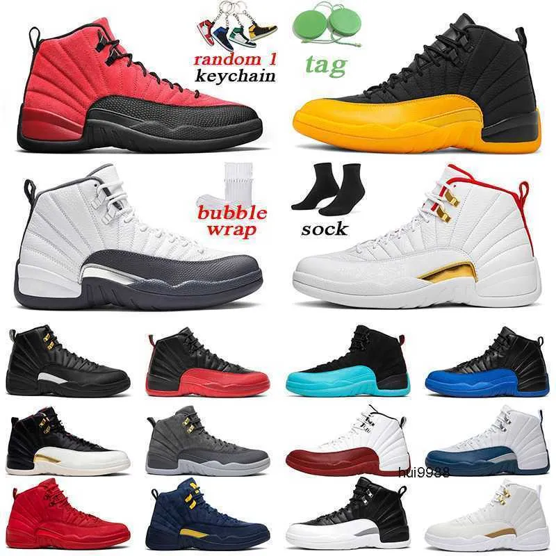 2023 Jumpman 12 Mens Basketball Shoes Winterized Reverse Flu Game Royal 12S Ray Gray University Gold Outdoor Men Trainer Jordam Jerdon