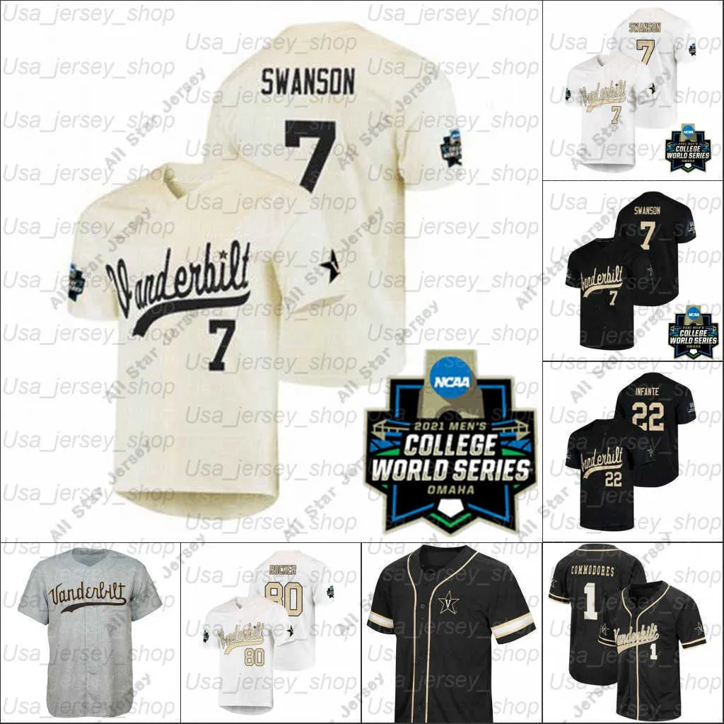 Tim Corbin Vanderbilt Baseball Away Uniforms Vanderbilt College