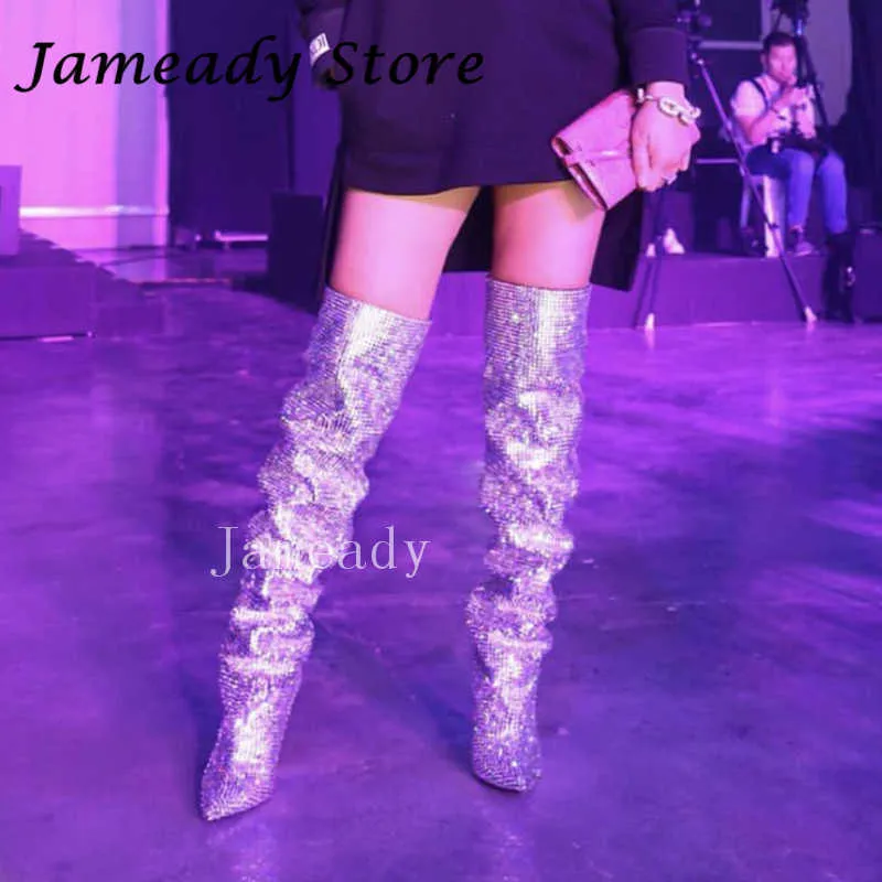 Boots strass sale