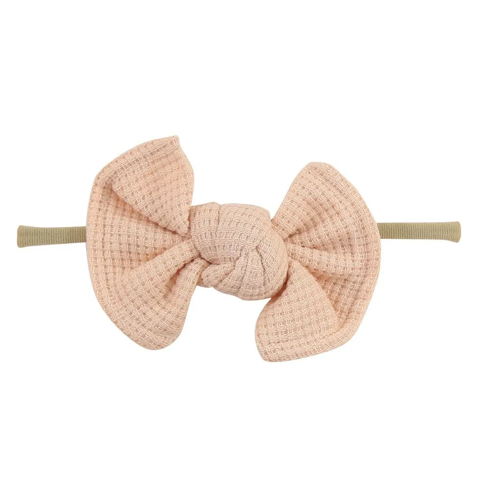 Infantile bébé filles nœud papillon bandeau enfants couleur bonbon arc bandeau enfants Bandanas bandeau enfant cheveux accessoires