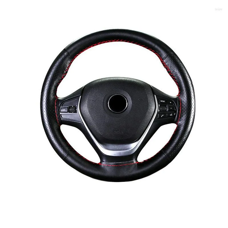 DIY Genuine Leather Leather Steering Wheel Replacement With Side Hole