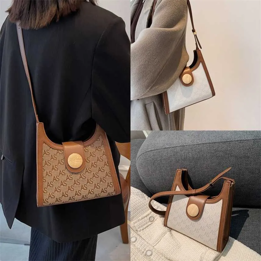 Klaring tas vrouw nieuwe mode ￩￩n schouder kleine vierkante stijl veelzijdige oksel messenger handtassen