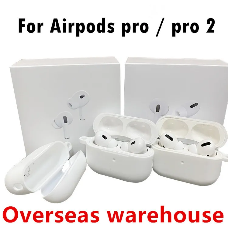 Per AirPods Pro 2 Generazione AirPod 3 Pro Caseli Accessori per cuffie Silicone Copertura auricolare POD AIR PRO 2 Volume Controllo Affronta della custodia
