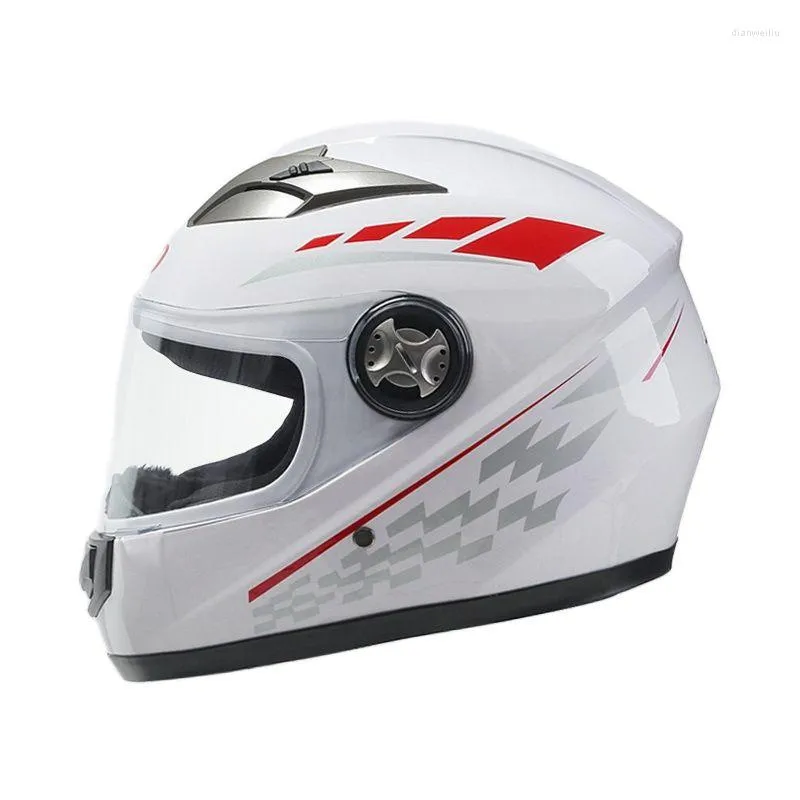 オートバイヘルメット2022バイザーフルフェイスヘルメットHDアンチフォグ高品質の積分スノーボードバイクカッテデモト