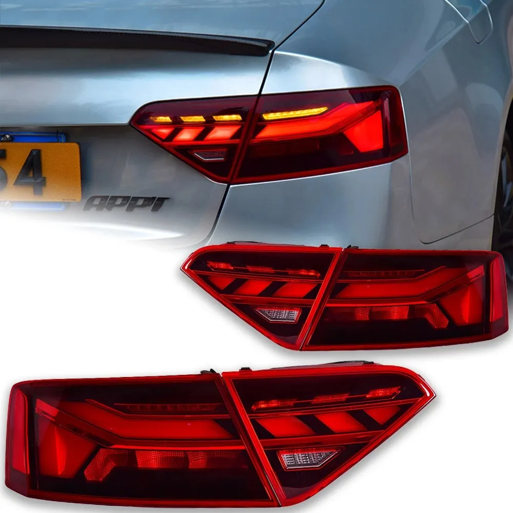 アウディ Audi A5 Accessories: Dynamic LED Tail Lights For A5 S5 2008