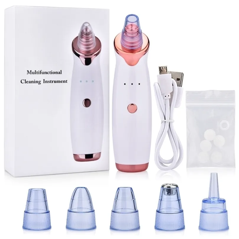 Face Care Devices Microdermabrasion Blackhead Remover Vacuüm zuigpuist puistje Acne Comedone Extractor Poriën Cleanere huidgereedschap 221028