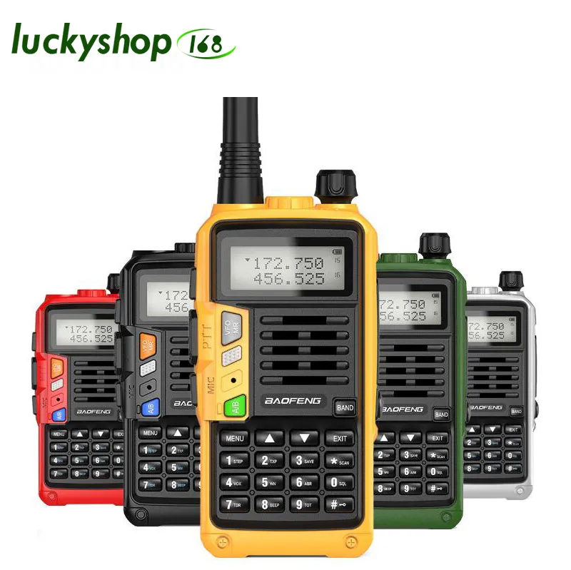 Walkie Talkie Radio Transceiver 10W 50 Km Long Range Portable For Hunt Forest Upgrade Baofeng Uv-S9 Plus Powerful