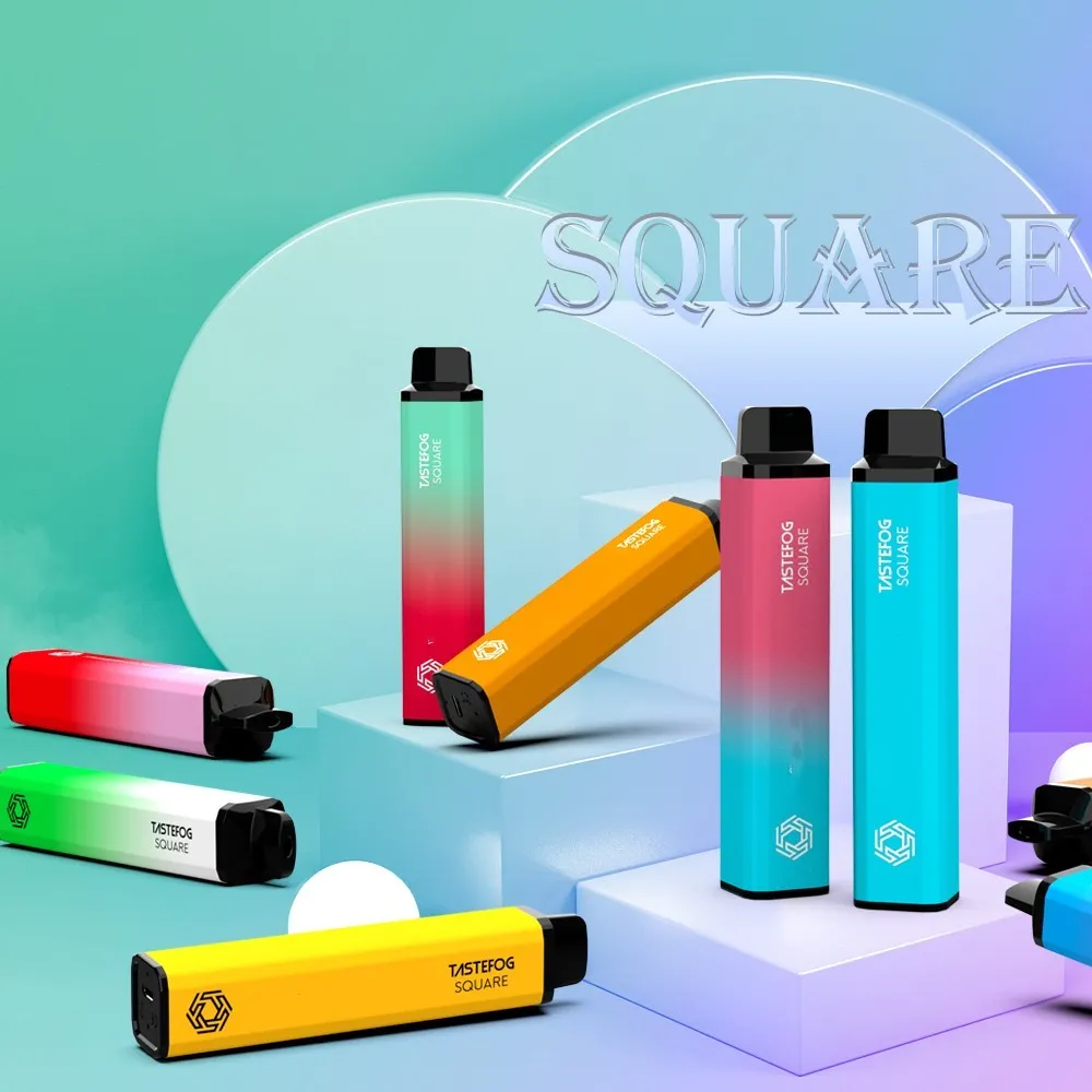 QK Tastefog Square 3500 Puffs Wholesale Disposable Vape Pen OEM Vaporizer Pen Device Iced E