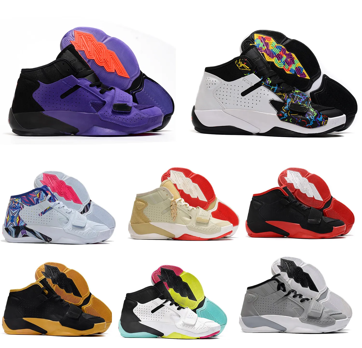 ZionS 2S Basketballschuhe Stoßdämpfende Grundschule Zion 1 Vorschule yakuda lokaler Online-Shop Turnschuhe Training Sportbekleidung Turnschuhe Turnschuhe