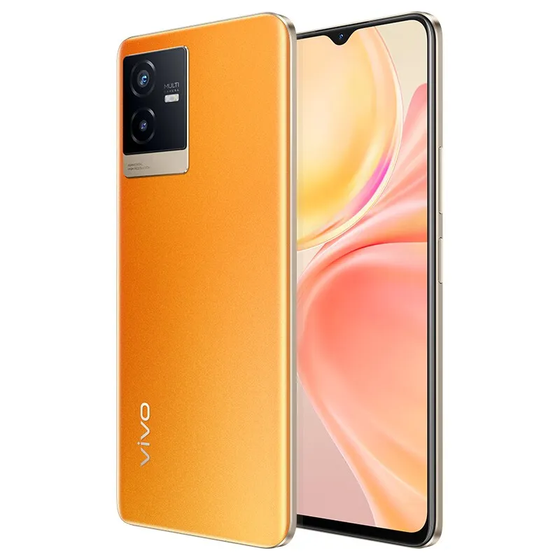 Oryginalny Vivo Y73T 5G Telefon komórkowy 8 GB 12 GB RAM 128 GB 256 GB ROM MTK DIMENSION 700 Android 6.58 "LCD Pełny wyświetlacz 50MP 6000MAH OTG ID POWIERTOWY ID FACE Wake Smart Cell Chone