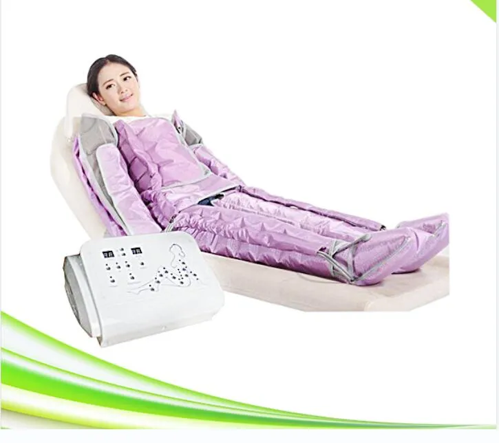 Body Massager Compression Slim Equipment 28st Air Bagsmassage Presserapia Lymfatisk Dr￤nering Spa Salon Clinic Blood Pressure Pressoterapi Machine